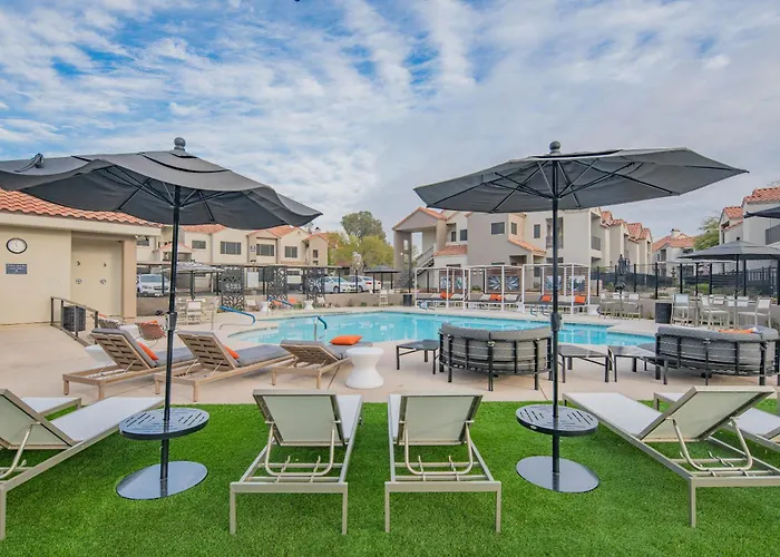 Near Mcdowell Trail Balcony Pool Parking Wd Wifi Appartement Scottsdale